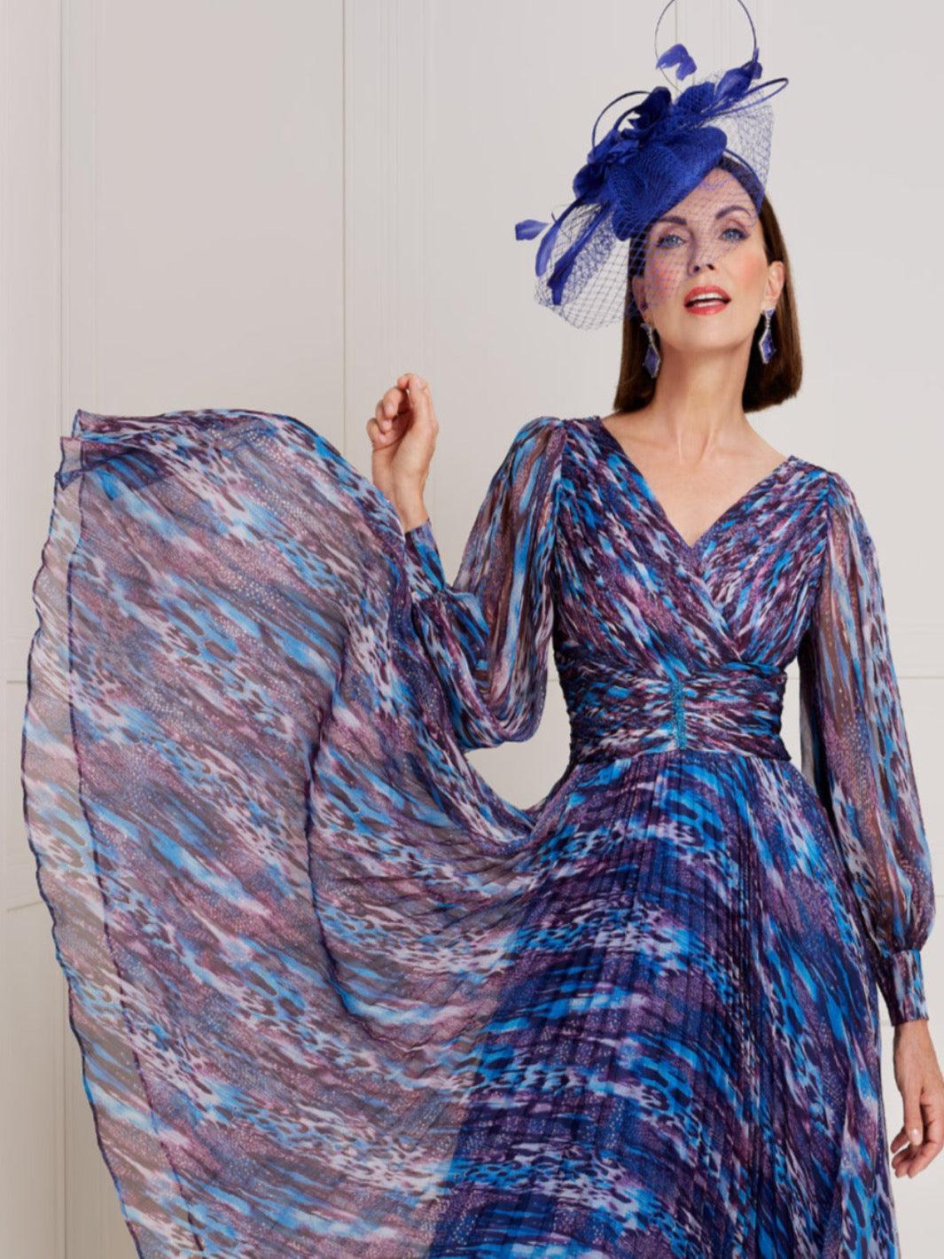 John Charles Dress In Dusk 80002-Mother of the bride- mother of the groom -Nicola Ross