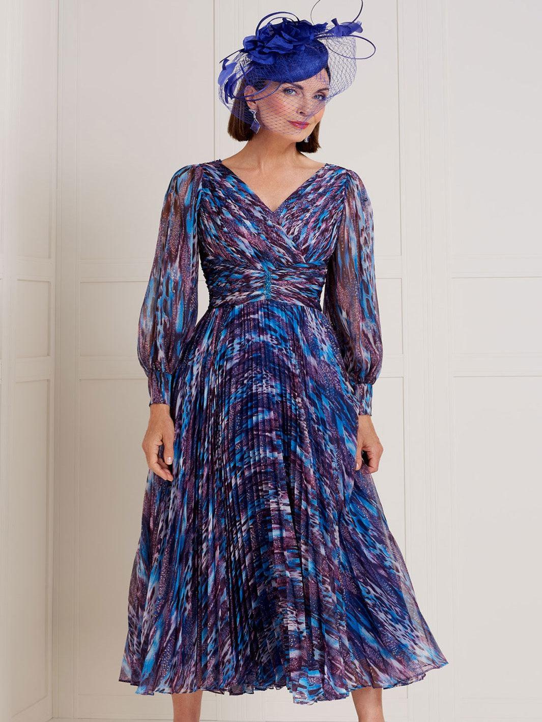 John Charles Dress In Dusk 80002-Mother of the bride- mother of the groom -Nicola Ross