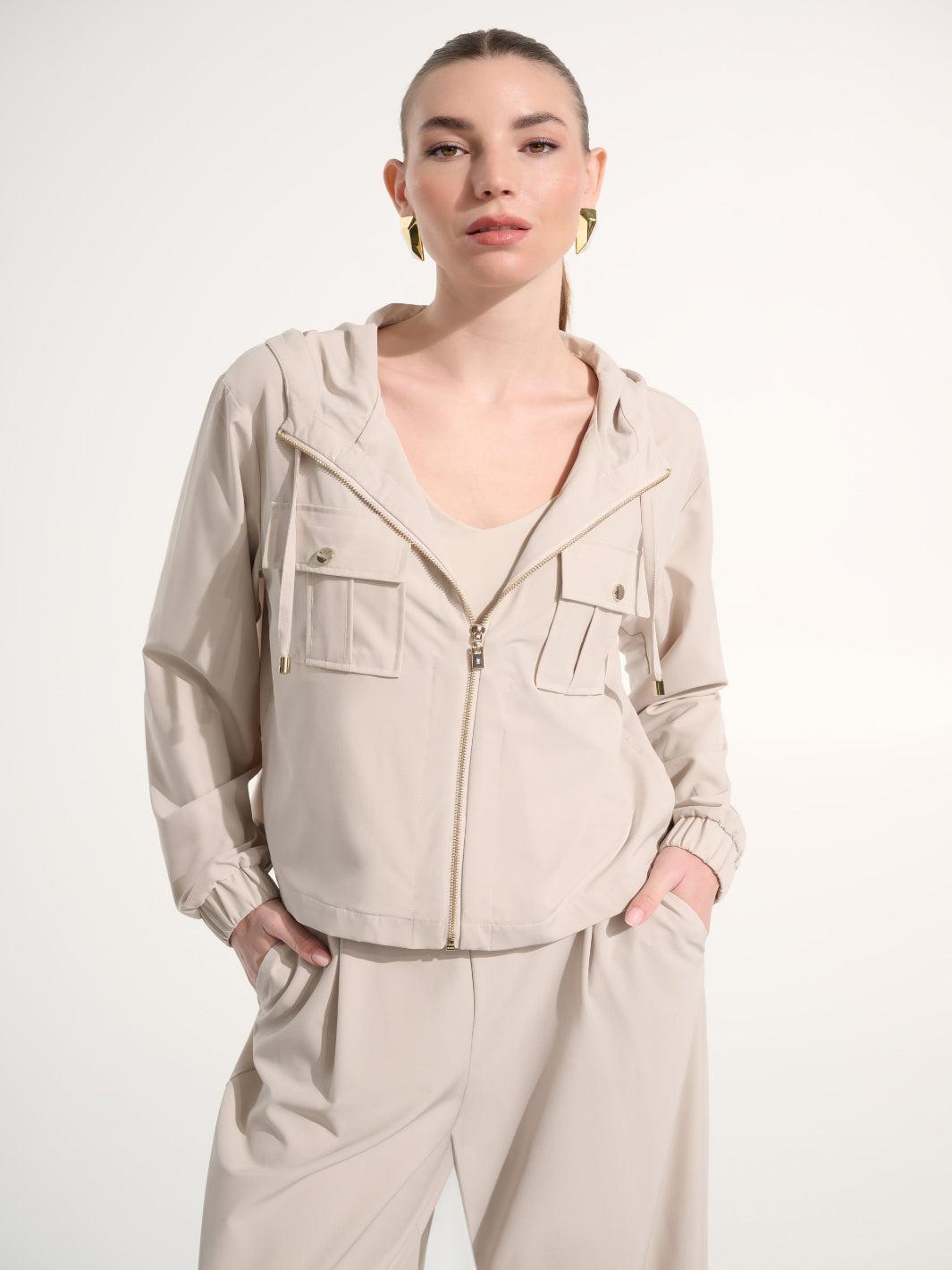 Joseph Ribkoff Casual Jacket In Moonstone 262621-Nicola Ross
