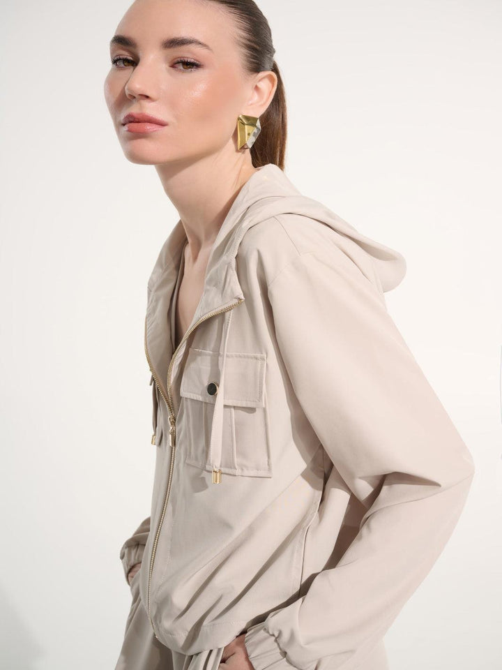 Joseph Ribkoff Casual Jacket In Moonstone 262621-Nicola Ross