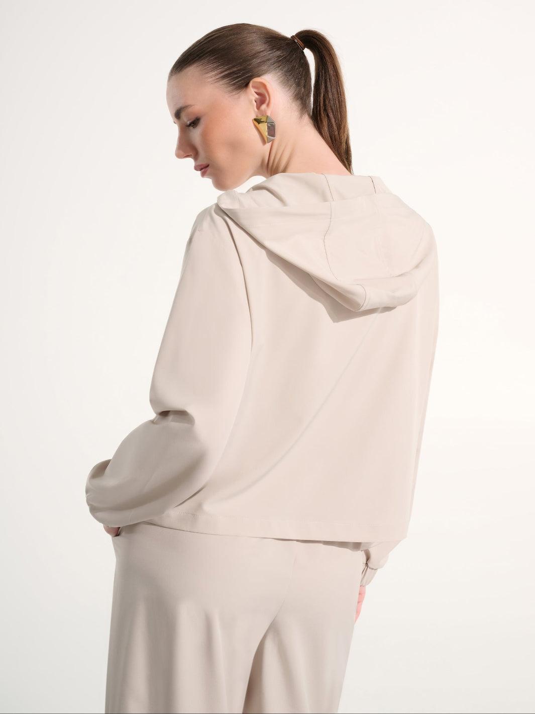 Joseph Ribkoff Casual Jacket In Moonstone 262621-Nicola Ross