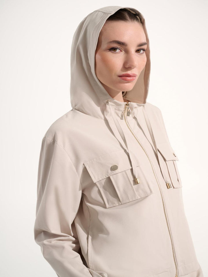Joseph Ribkoff Casual Jacket In Moonstone 262621-Nicola Ross
