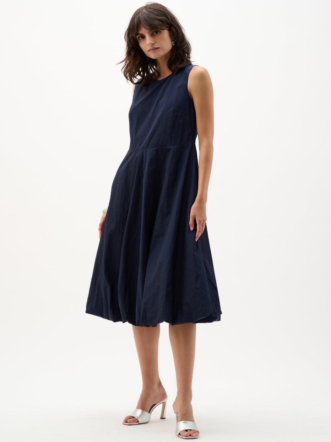 sachin and babi light blue dress Stolen Stores Mini Bow Maxi Dress in Dark Brown main image 0