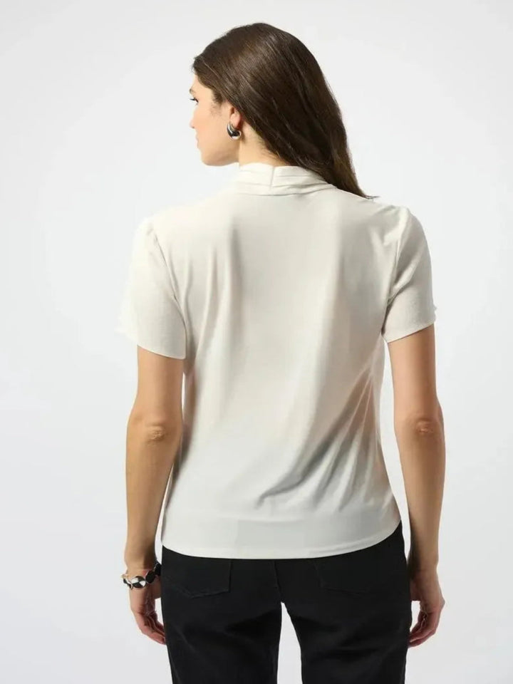Joseph Ribkoff Casual V-neck Pullover In Winter White 253237-Nicola Ross