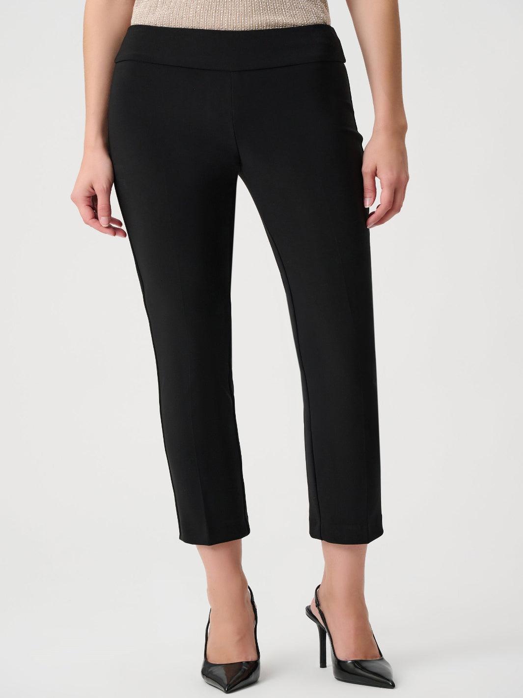 Joseph Ribkoff Classic Cropped Trouser In Black 181089CO-Nicola Ross