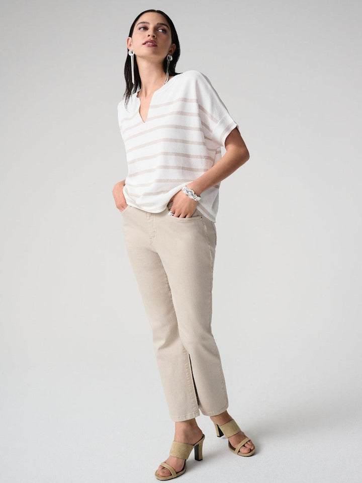 Joseph Ribkoff Classic Straight Leg Stretch Jeans In Moonstone 261995-Nicola Ross