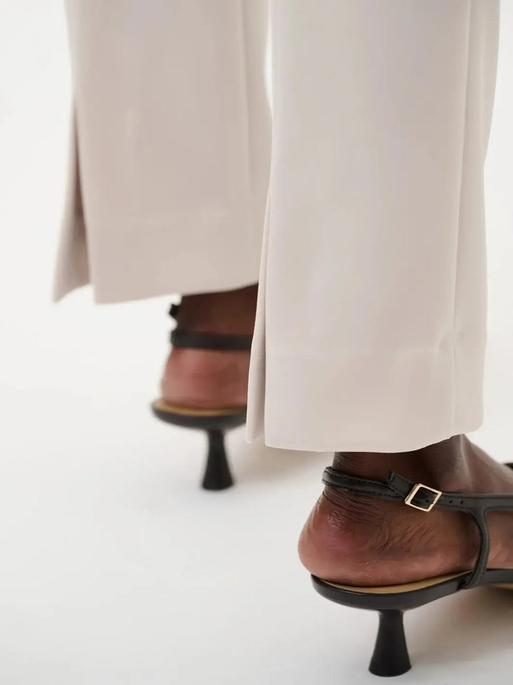 Joseph Ribkoff Classic Straight Trousers In Moonstone 143105CO-Nicola Ross