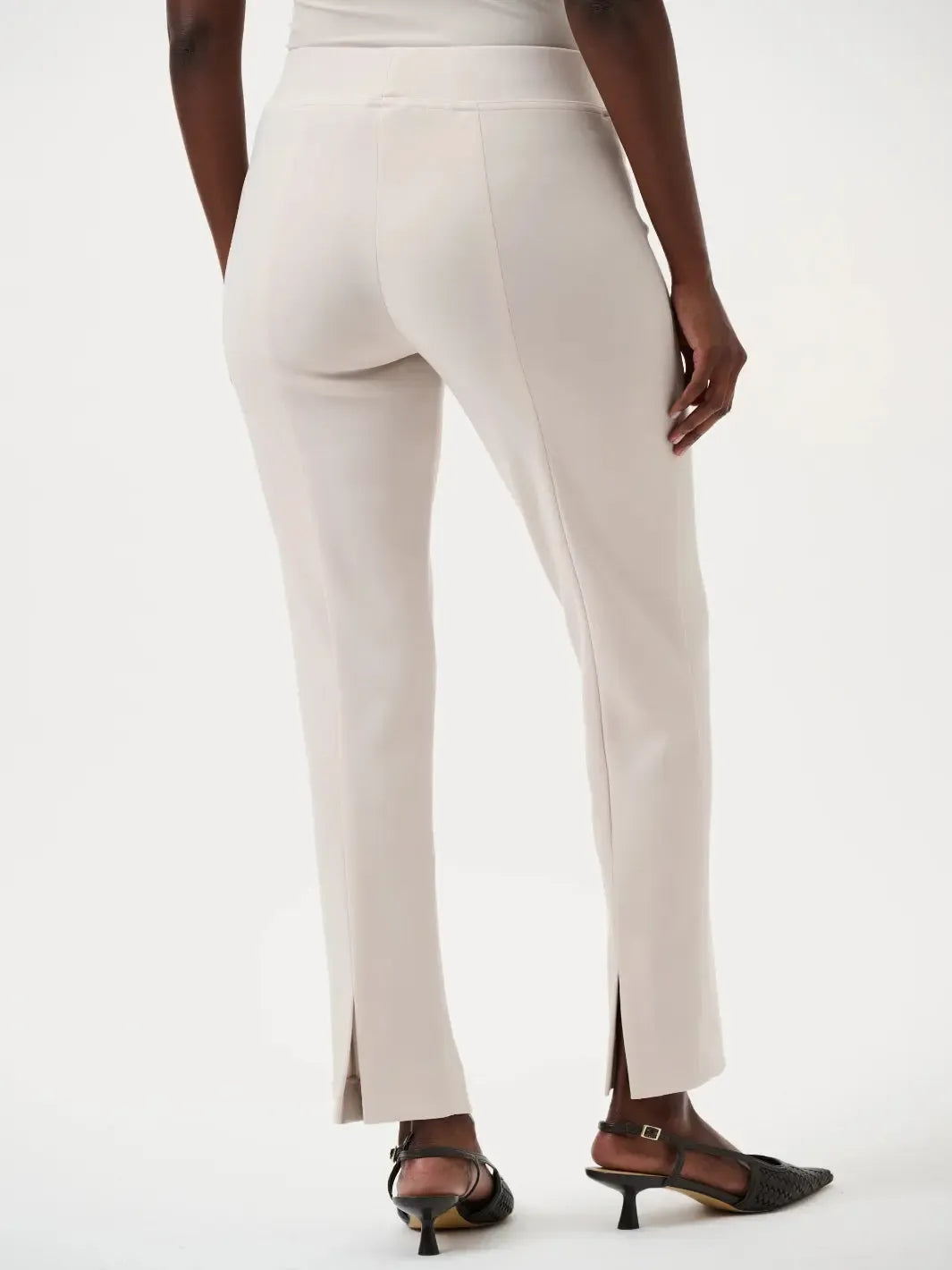 Joseph Ribkoff Classic Straight Trousers In Moonstone 143105CO-Nicola Ross