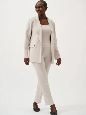 Joseph Ribkoff Classic Straight Trousers In Moonstone 143105CO-Nicola Ross