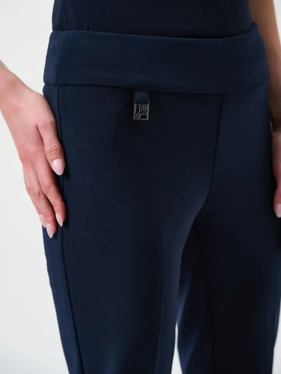 Joseph Ribkoff Classic Tailored Trousers In Midnight Blue 144092CO-Nicola Ross