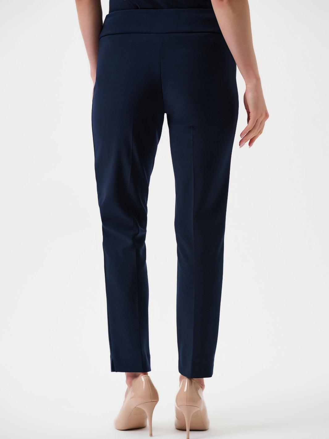 Joseph Ribkoff Classic Tailored Trousers In Midnight Blue 144092CO-Nicola Ross