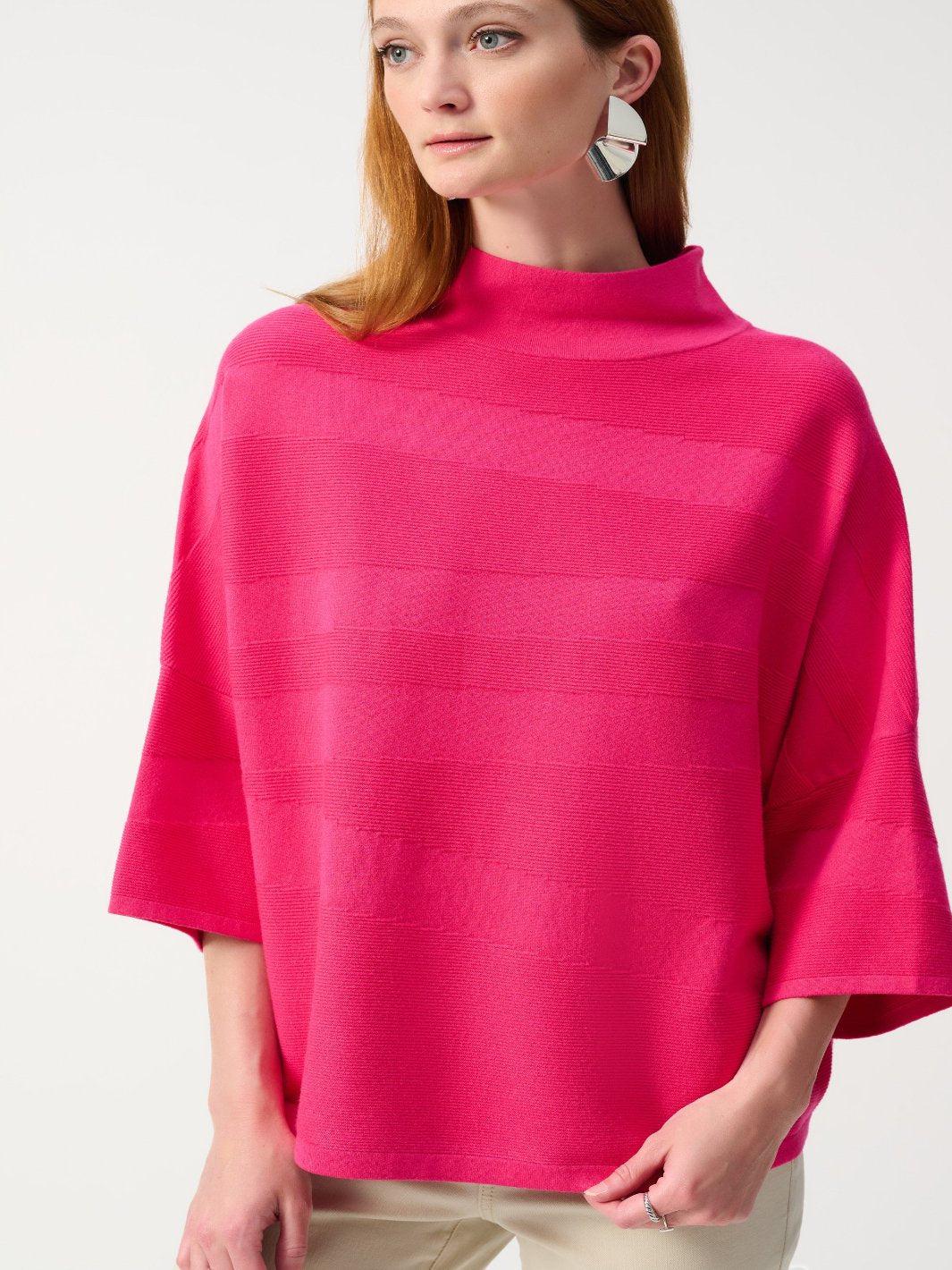 Joseph Ribkoff Cowl Neck Dolman Top In Pink 243953S25-Nicola Ross