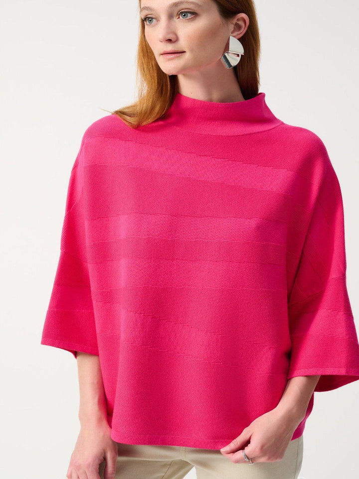 Joseph Ribkoff Cowl Neck Dolman Top In Pink 243953S25-Nicola Ross
