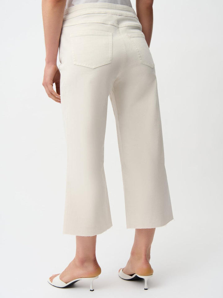Joseph Ribkoff Cropped Mid-rise Trousers In Birch 261971-Nicola Ross