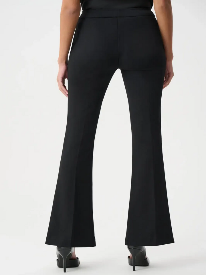 Joseph Ribkoff Flared Trouser In Black 263234-Nicola Ross
