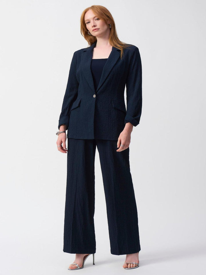 Joseph Ribkoff Formal Hip-length Blazer In Midnight Navy 251082-Nicola Ross