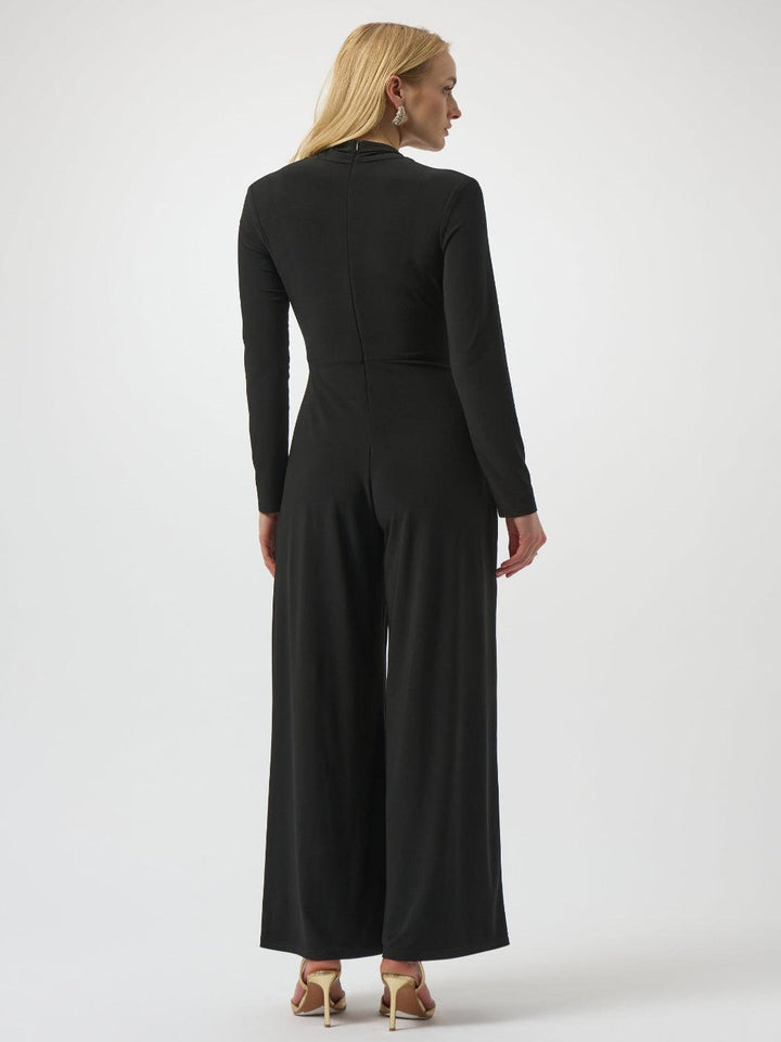 Joseph Ribkoff Formal V-neck Jumpsuit In Black 254013-Nicola Ross