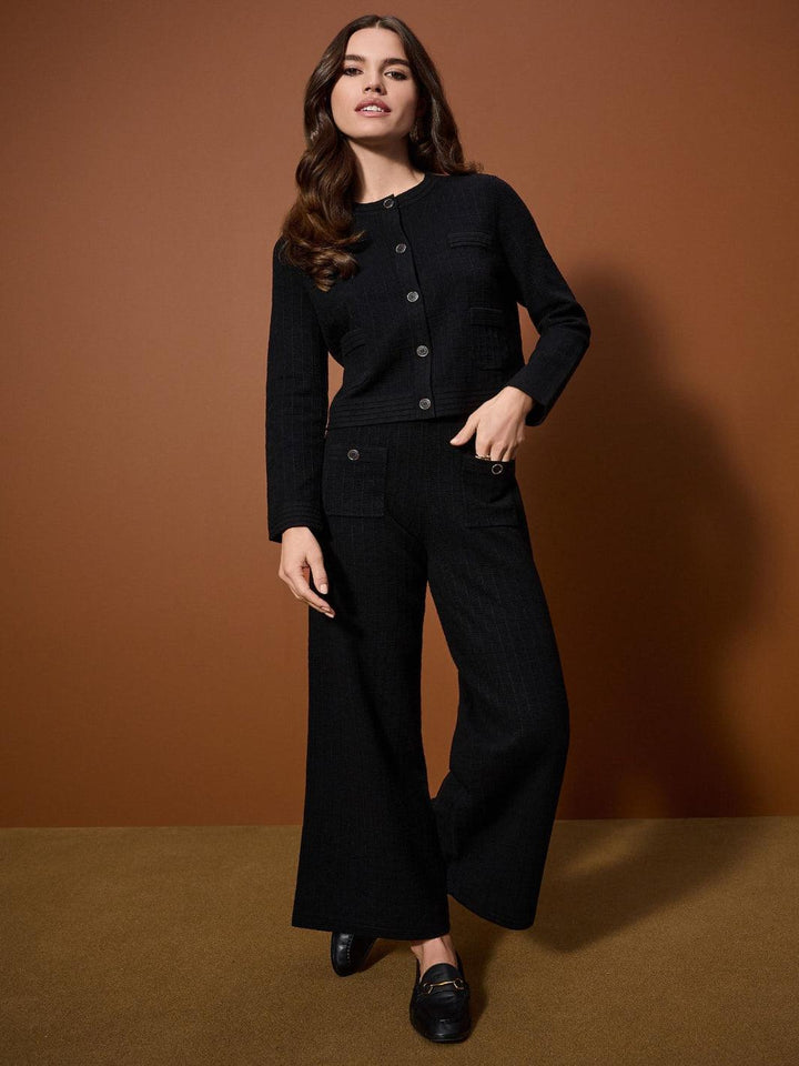 Joseph Ribkoff Full-length Formal Trousers In Black 253984-Nicola Ross