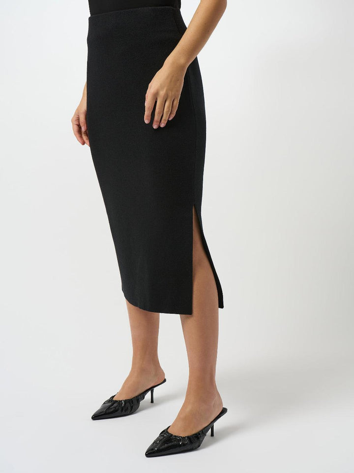Joseph Ribkoff High-rise Midi Skirt In Black 243967F25-Nicola Ross