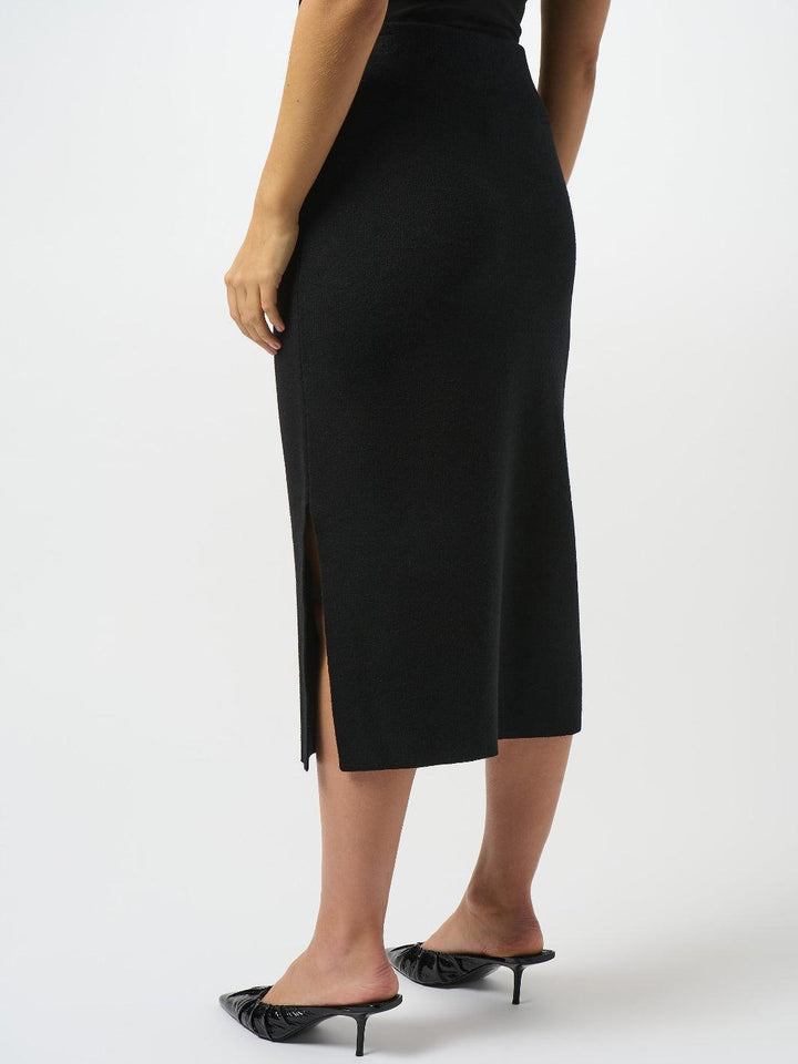 Joseph Ribkoff High-rise Midi Skirt In Black 243967F25-Nicola Ross