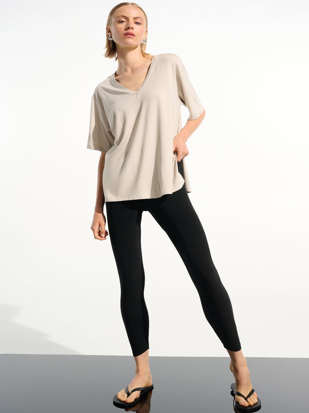 Joseph Ribkoff High-waisted Leggings In Black 261619-Nicola Ross