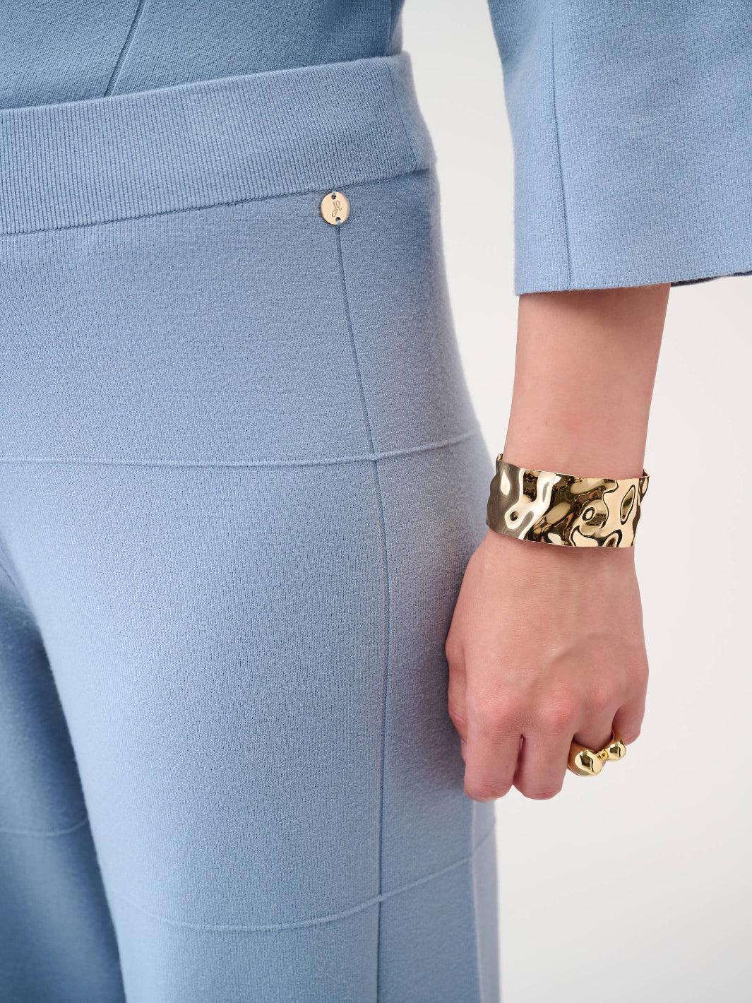 Joseph Ribkoff High-waisted Trousers In Chambray 261982-Nicola Ross