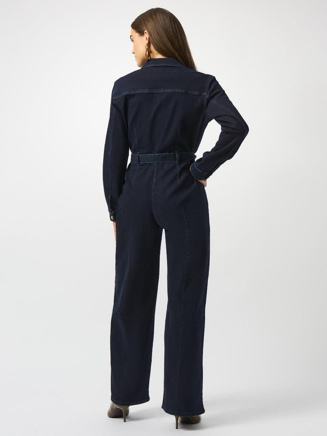 Joseph Ribkoff Long Sleeve Utility Jumpsuit In Indigo 253948-Nicola Ross
