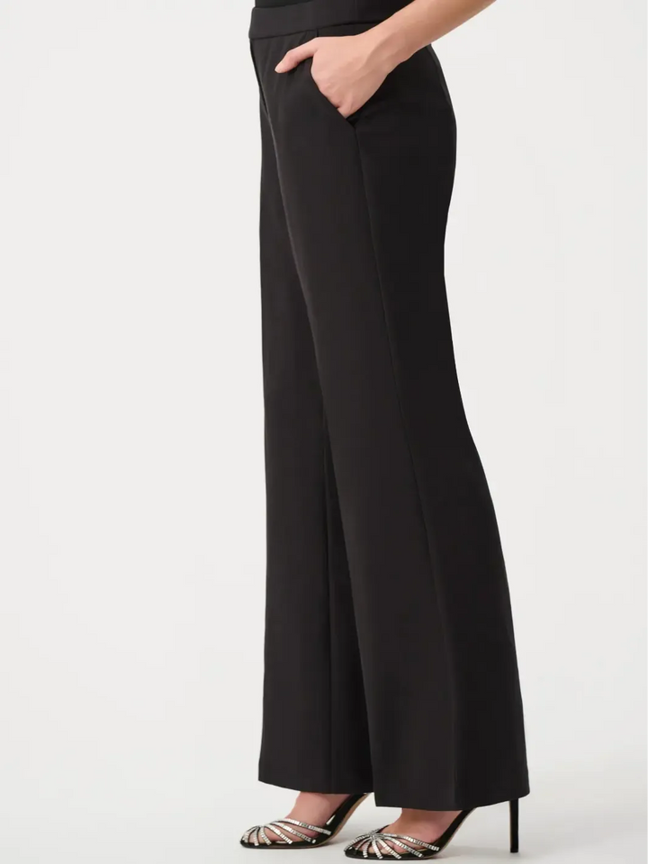 Joseph Ribkoff Luxe Flared Trousers In Black 263746-Nicola Ross
