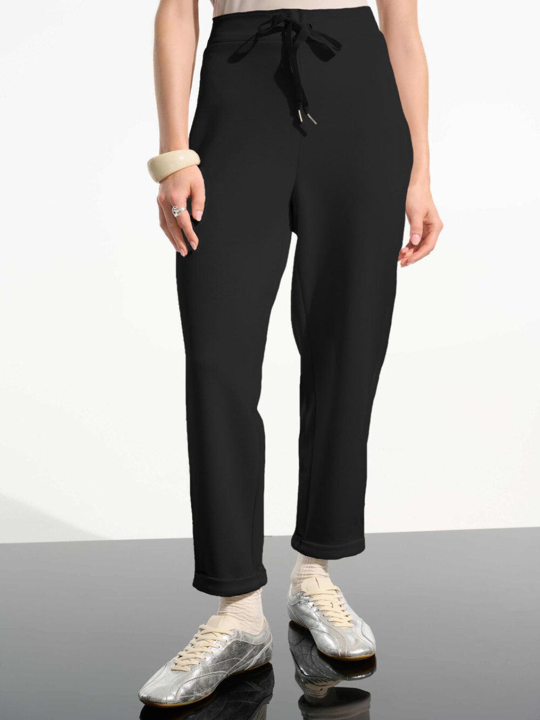 Joseph Ribkoff Mid-rise Trousers In Black 261606-Nicola Ross