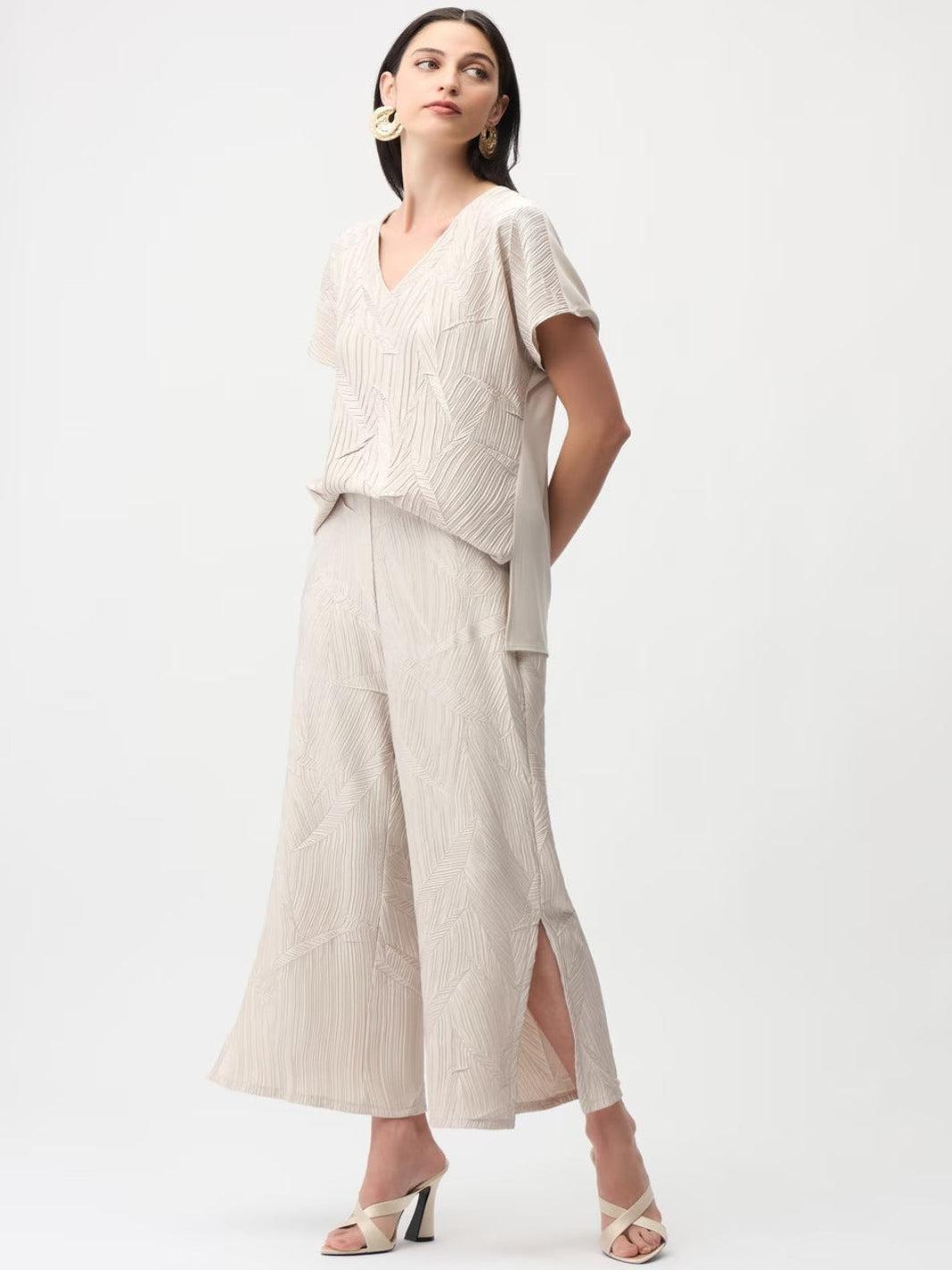 Joseph Ribkoff Mid-rise Trousers In Moonstone 261161-Nicola Ross