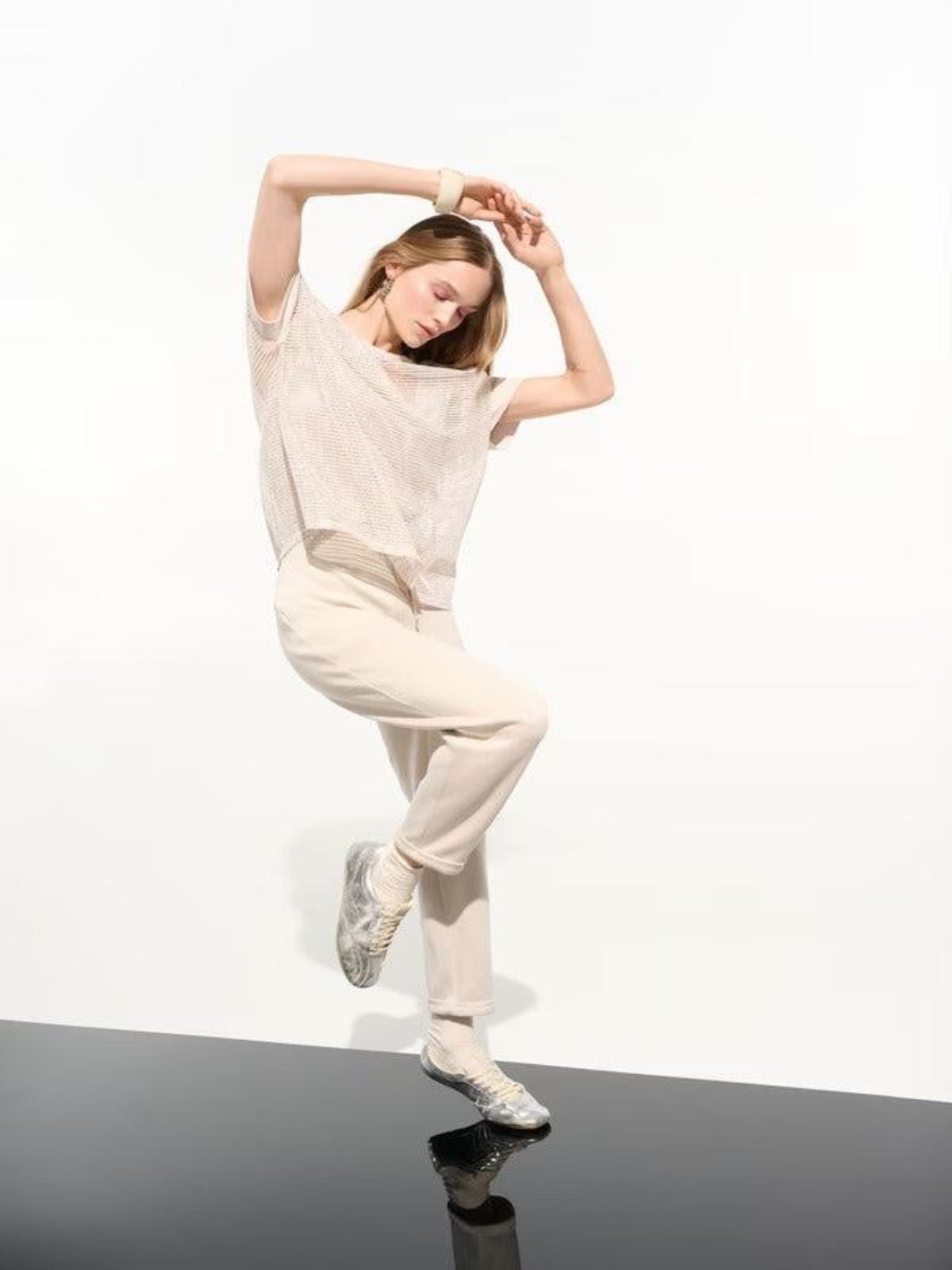 Joseph Ribkoff Mid-rise Trousers In Moonstone 261606-Nicola Ross