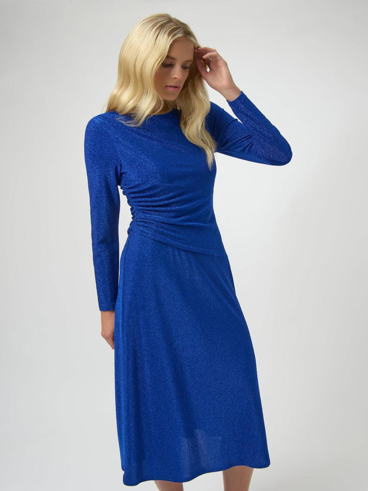 Joseph Ribkoff Midi Sheath Dress In Royal Sapphire 254082-Nicola Ross
