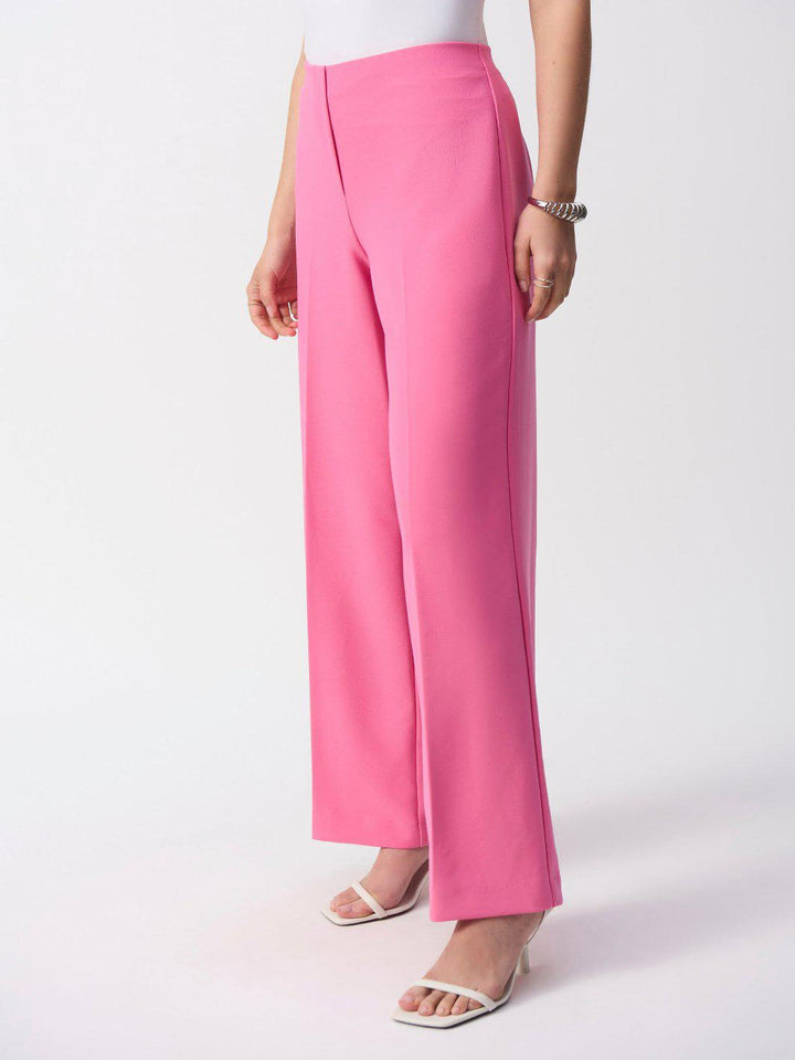 Joseph Ribkoff Pull-on Wide-leg Pant In Pink 251161-Nicola Ross