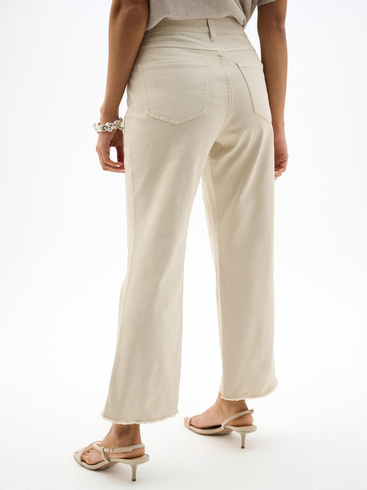Joseph Ribkoff Relaxed Ankle-length Jeans In Moonstone 262980-Nicola Ross