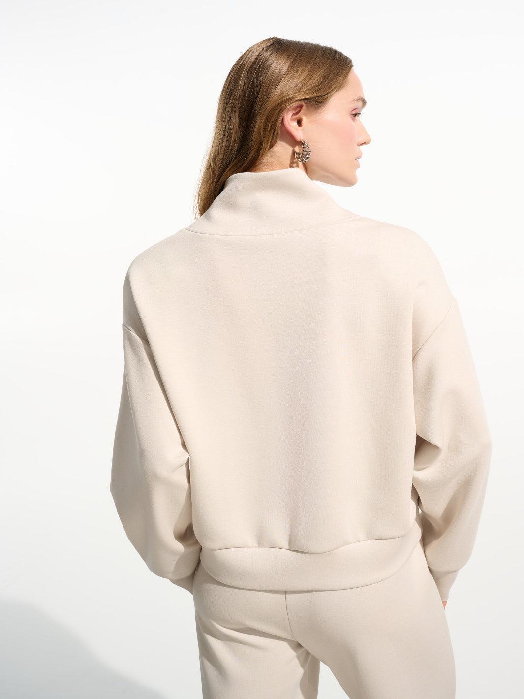 Joseph Ribkoff Relaxed Fit Sweater In Moonstone 261610-Nicola Ross