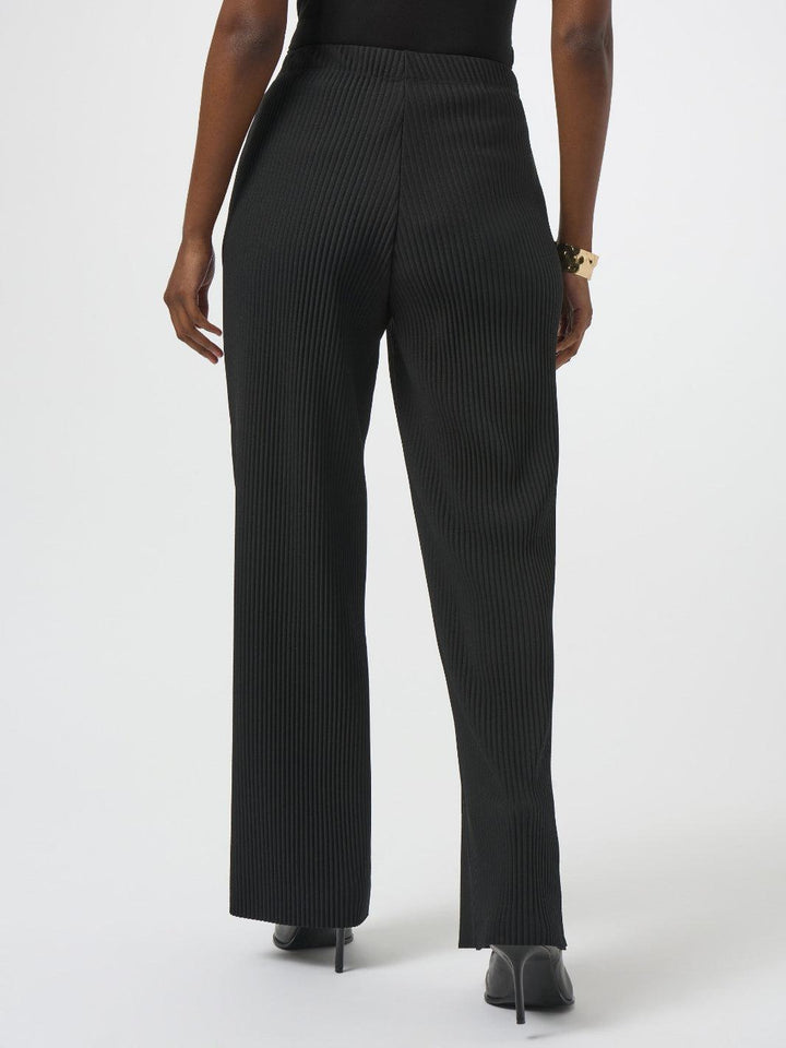 Joseph Ribkoff Relaxed Pleated Trousers In Black 254006-Nicola Ross