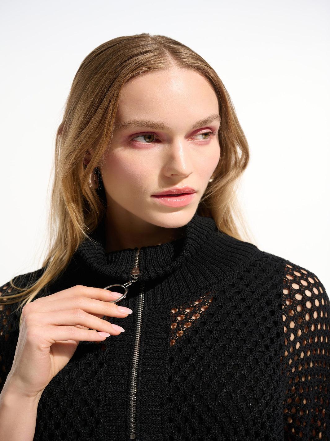 Joseph Ribkoff Relaxed Top In Black 261634-Nicola Ross