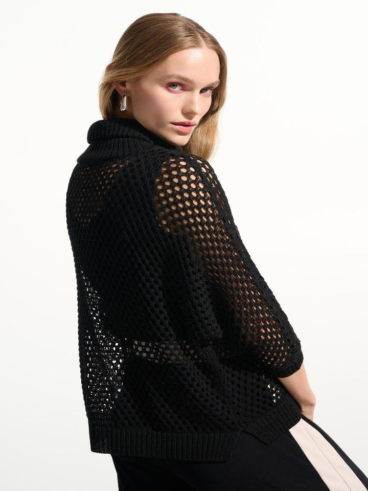 Joseph Ribkoff Relaxed Top In Black 261634-Nicola Ross