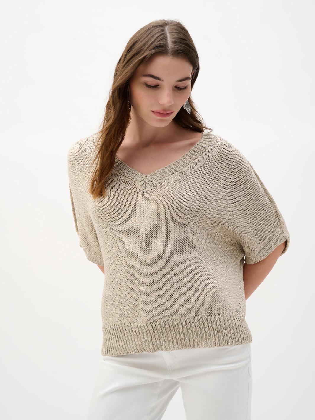 Joseph Ribkoff Relaxed Top In Moonstone 262925-Nicola Ross