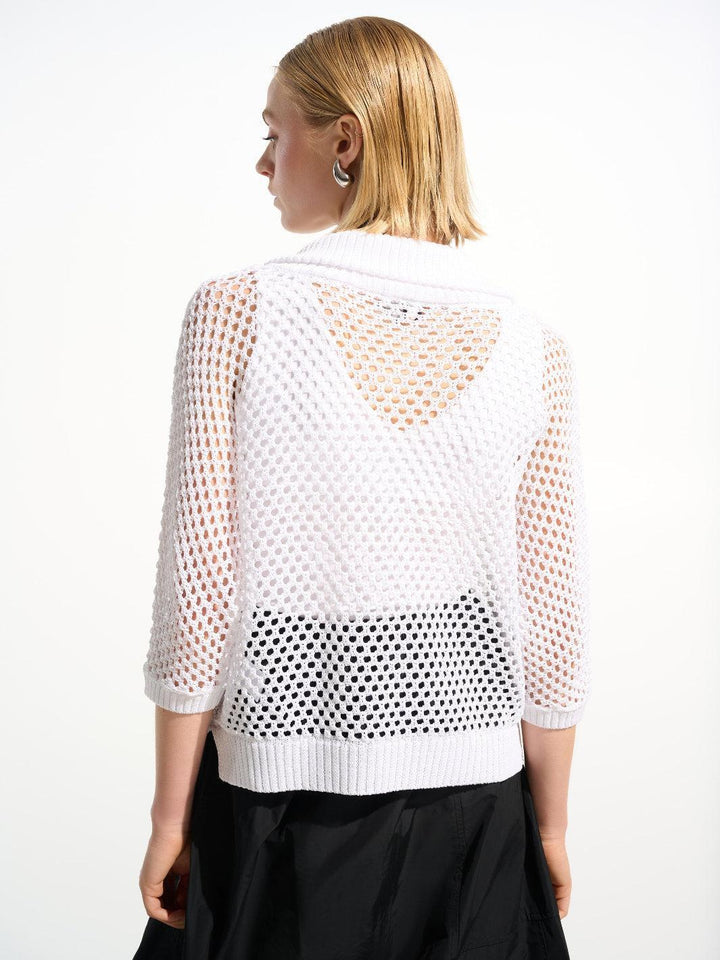 Joseph Ribkoff Relaxed Top In Vanilla 261634-Nicola Ross