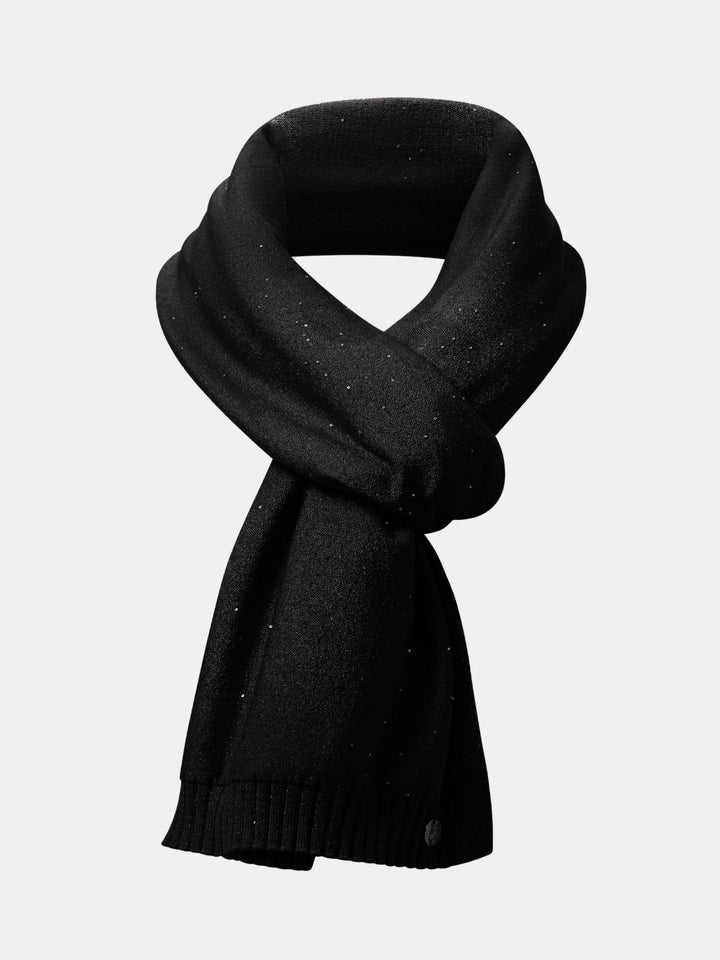 Joseph Ribkoff Scarf With Jewel Embellishments In Black 254965-Nicola Ross