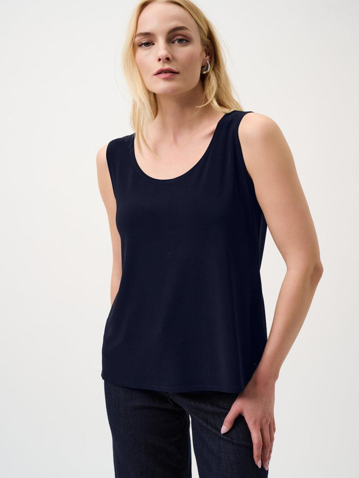 Joseph Ribkoff Sleeveless Top In Midnight Blue 251970CO-Nicola Ross