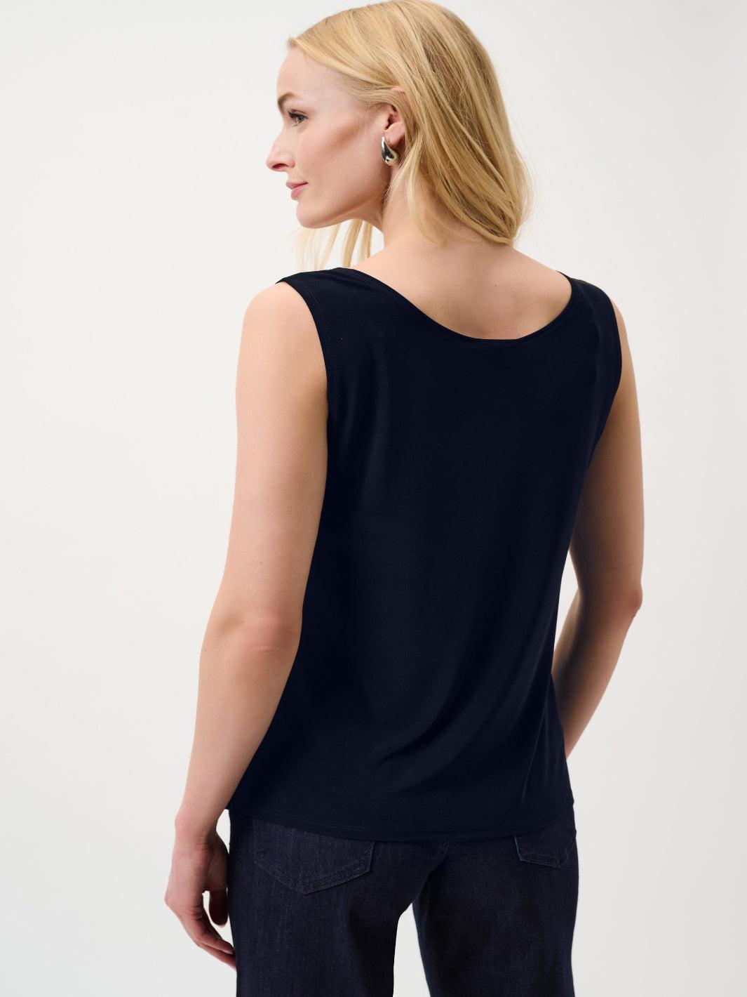 Joseph Ribkoff Sleeveless Top In Midnight Blue 251970CO-Nicola Ross