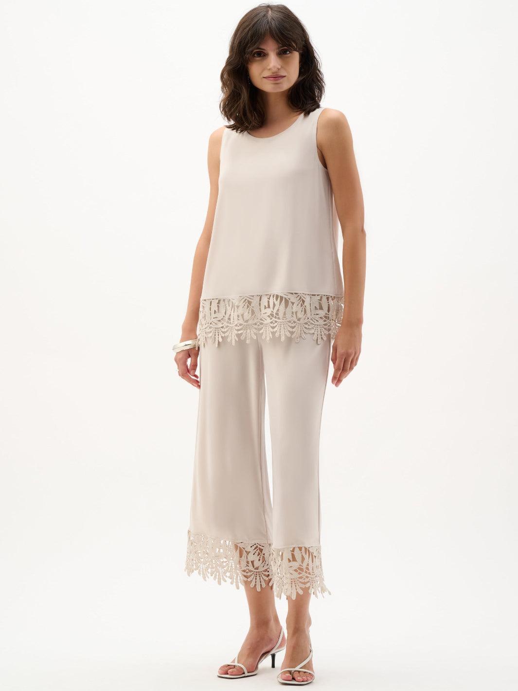 Joseph Ribkoff Sleeveless Top In Moonstone 262094-Nicola Ross