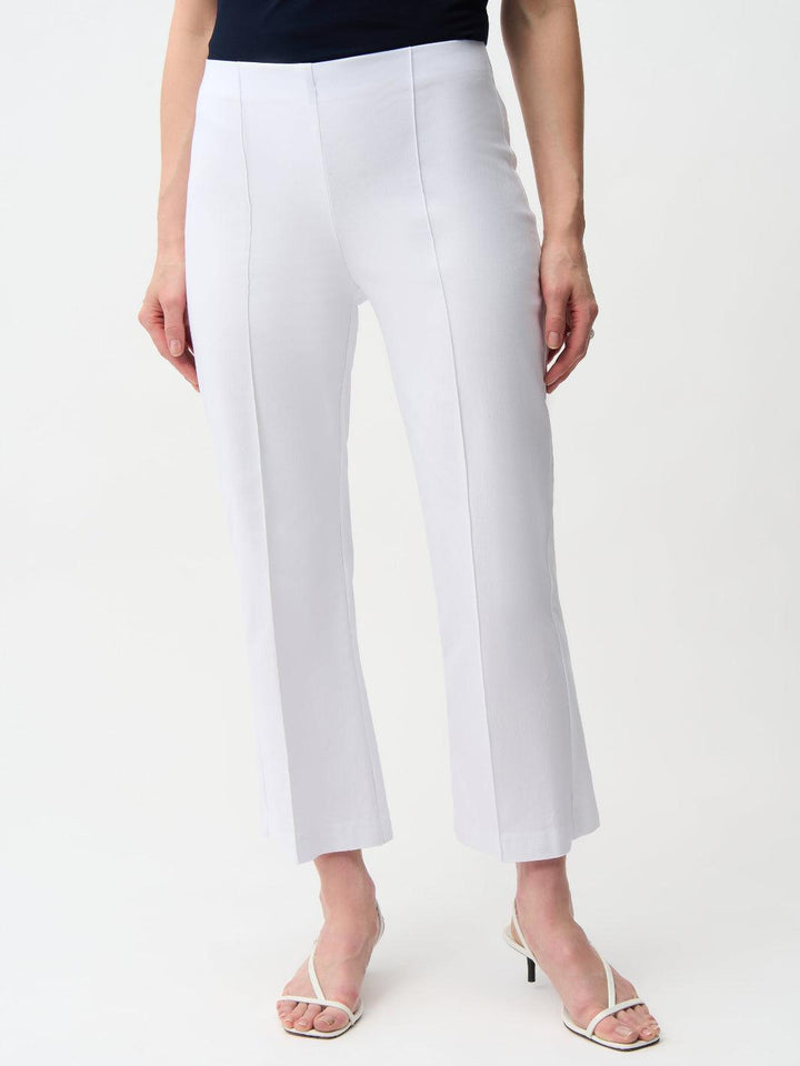 Joseph Ribkoff Slim Ankle-length Trousers In White 261082-Nicola Ross