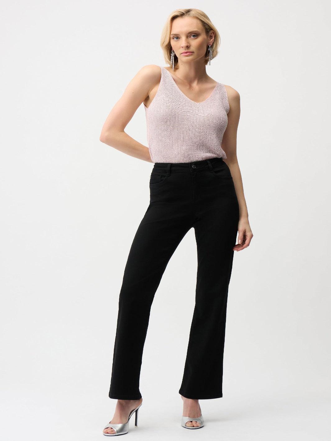 Joseph Ribkoff Slim Jeans In Black 261994-Nicola Ross