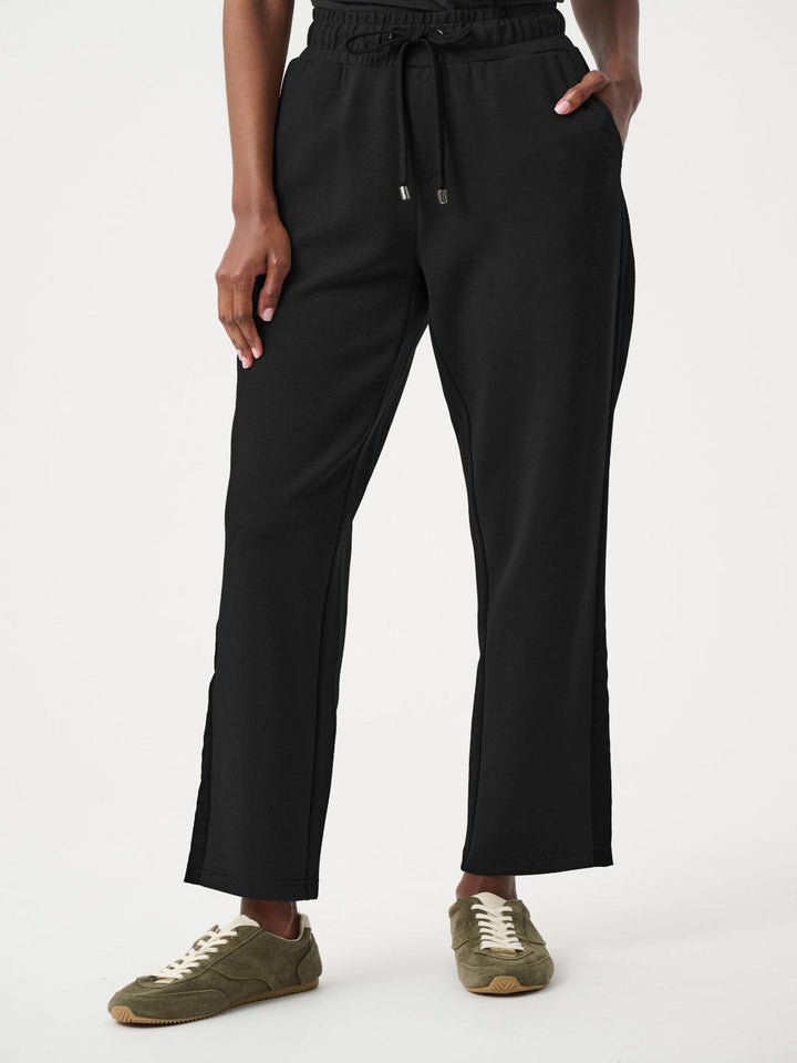Joseph Ribkoff Straight Leg Lounge Trousers In Black 263623-Nicola Ross
