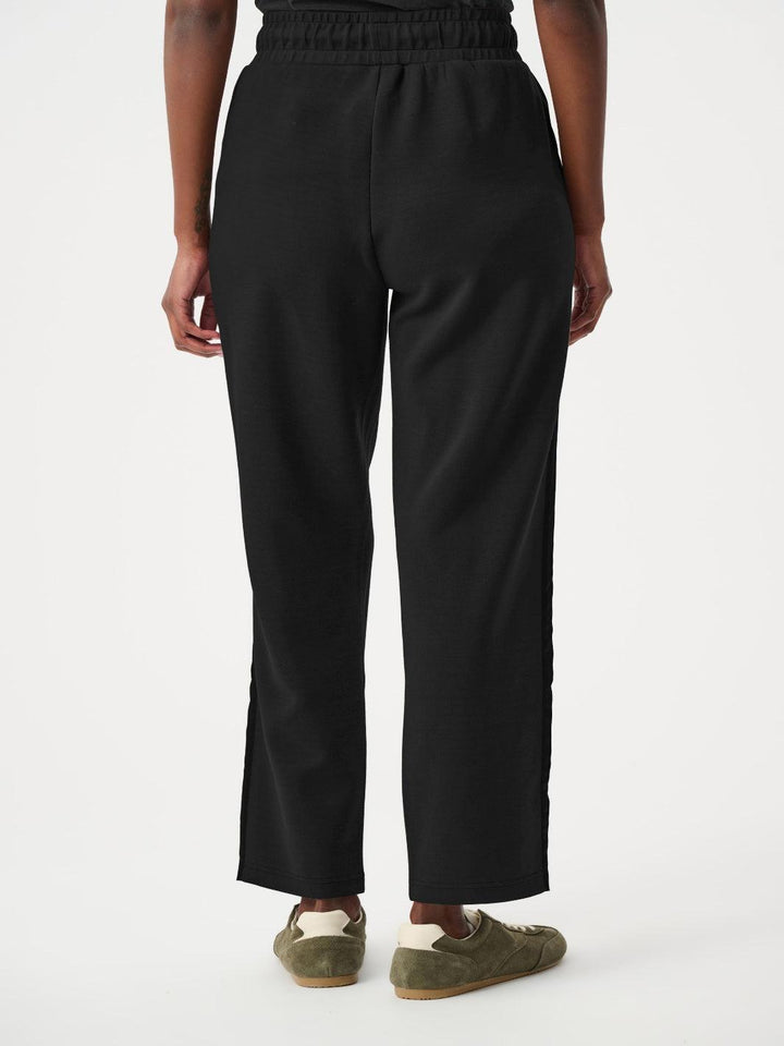 Joseph Ribkoff Straight Leg Lounge Trousers In Black 263623-Nicola Ross