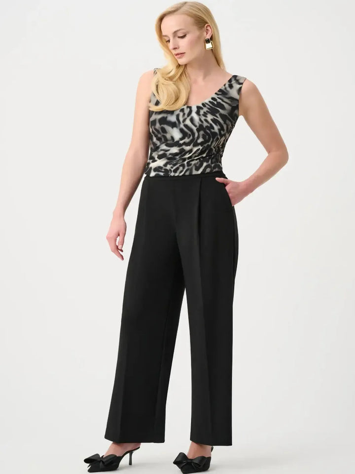 Joseph Ribkoff Tailored Trousers In Black 263716-Nicola Ross
