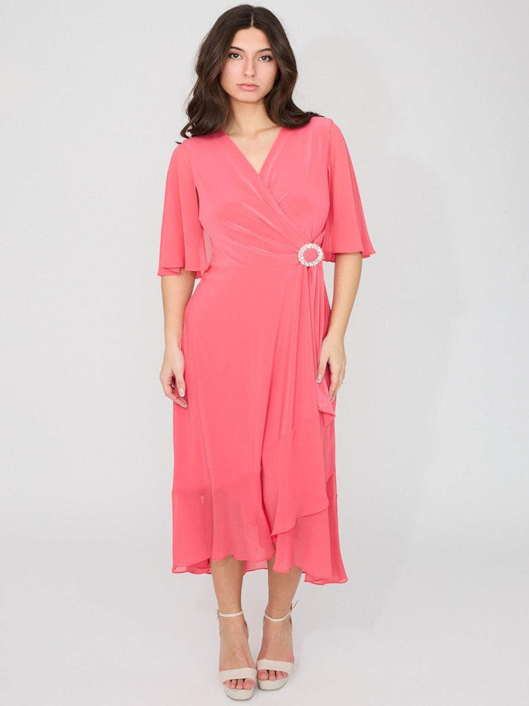 sport dress for women Pink Tennis Dresses Athletic Workout – Attraco Colour:MULTI FLORAL PRINT Model Savannah On Sale no return or a morning walk